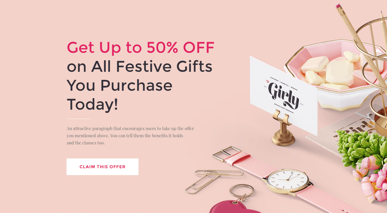 Store Offer Template Header