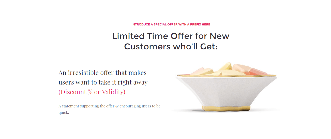 Store Offer Template Section 2