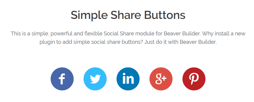 UABB Social Share Module