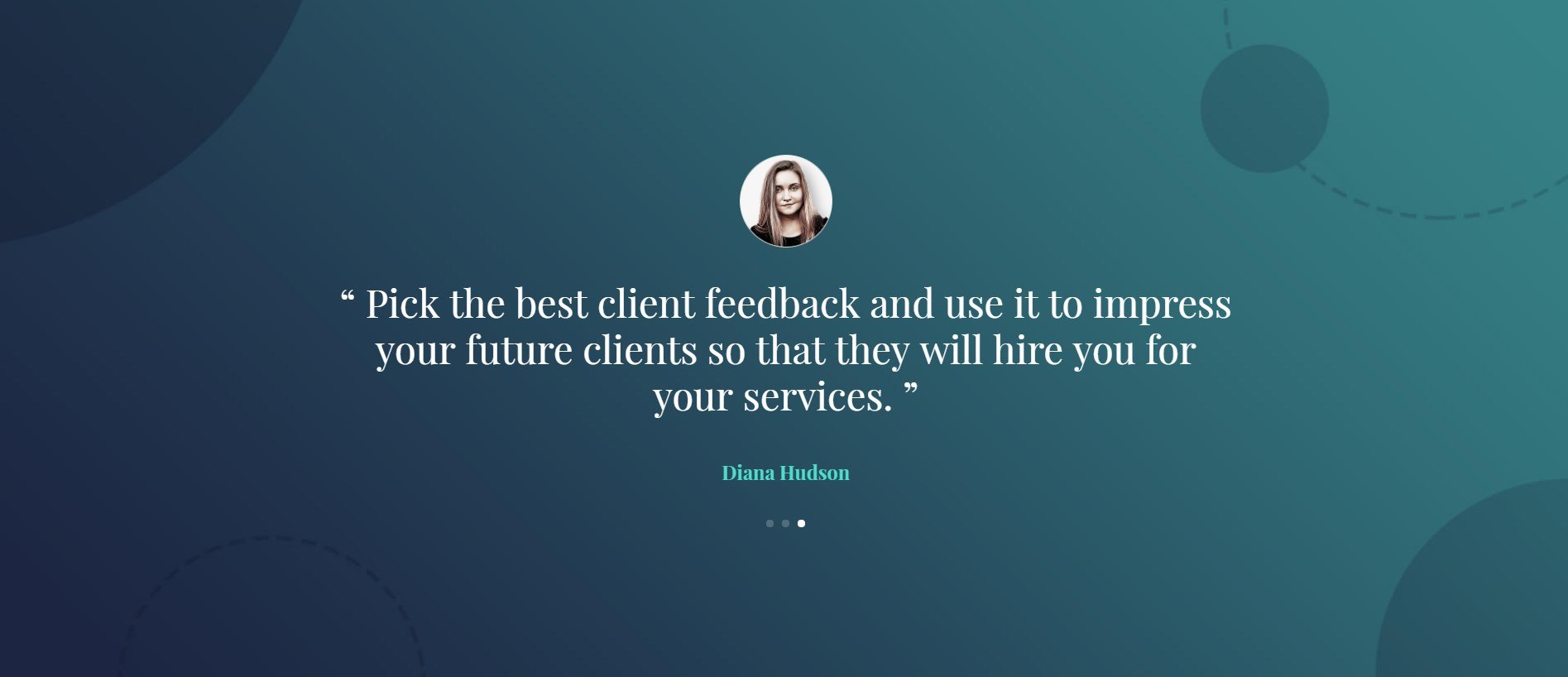 Testimonials Agency Product Page Template