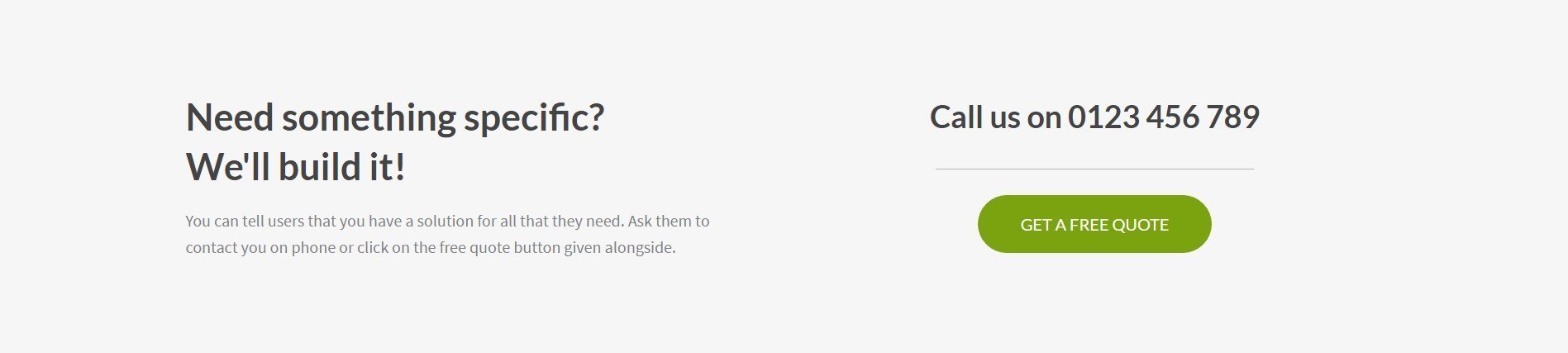 Call To Action Web Agency Page Template For Beaver Builder