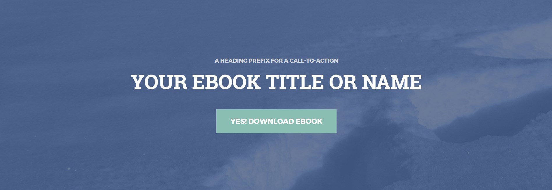 Call To Action2 Free Ebook Page Template
