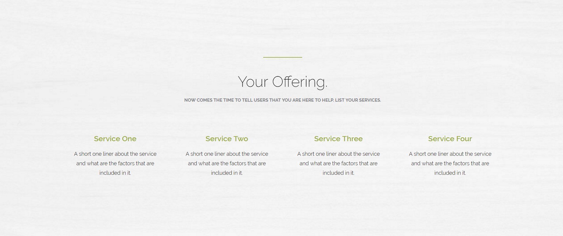 Features Section Marketing Page Template For Beaver Builder