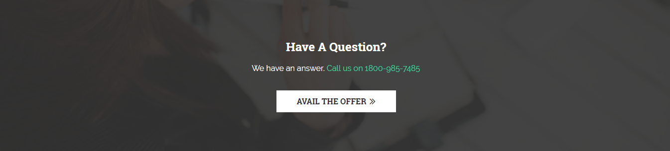 Insurance Agency Page Template Final Call To Action