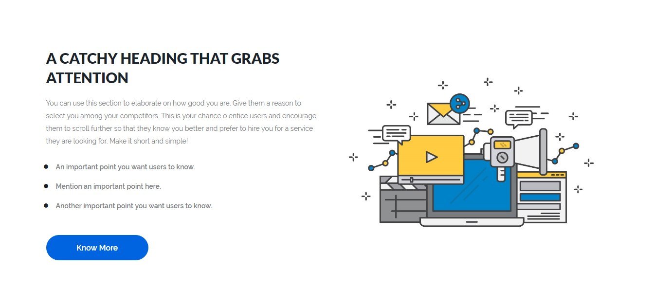 SEO Page Template Feature