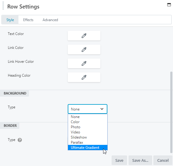 Ultimate Gradient Option