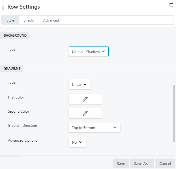 Ultimate Gradient Settings